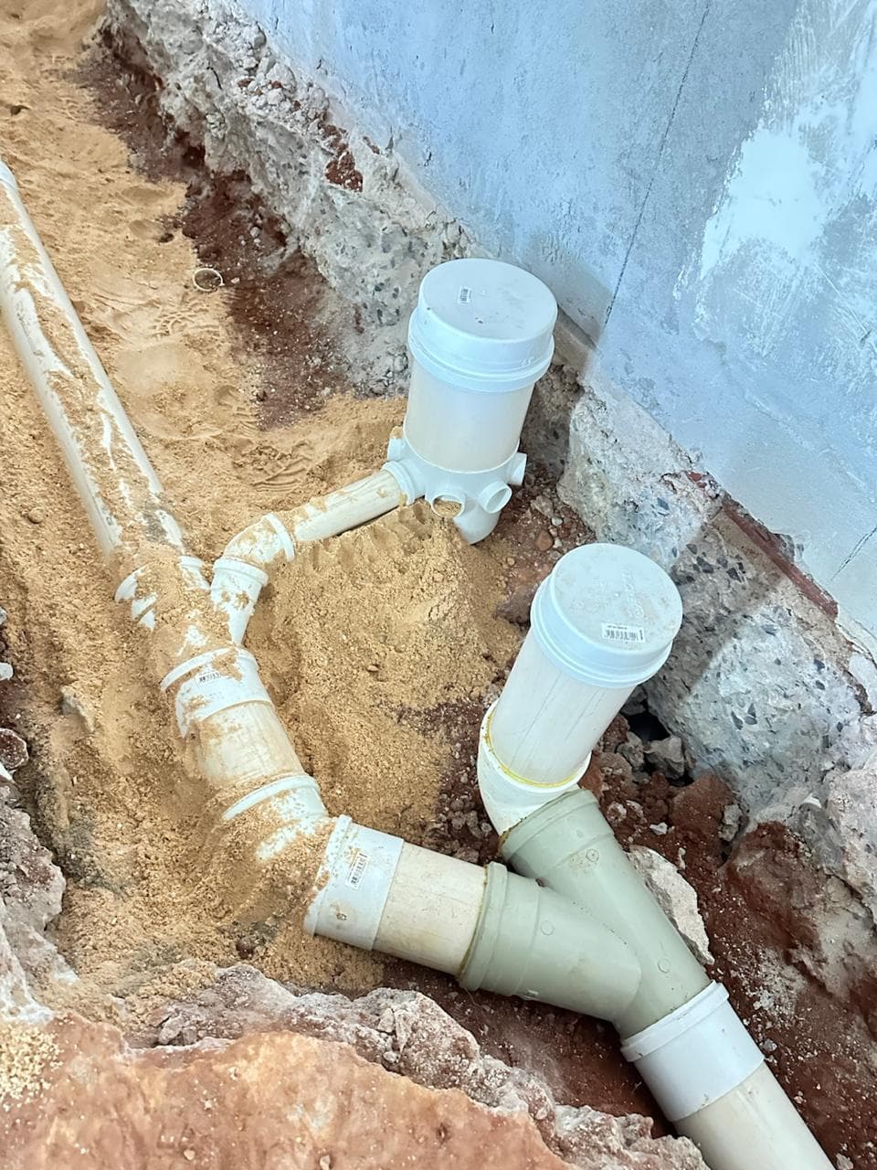 Instalação hidráulica executada pela Gilberto Construtor