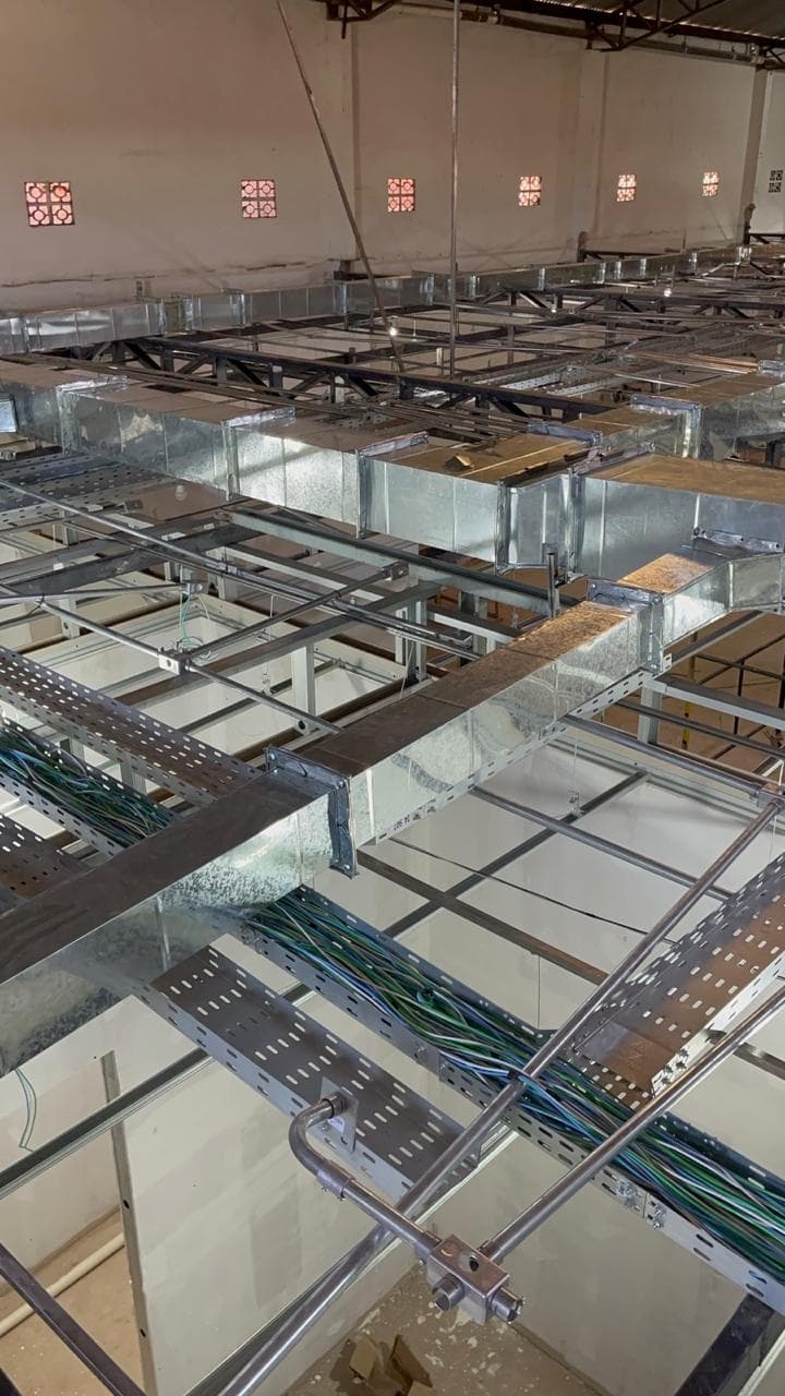 Instalação de climatização e ar-condicionado VRF