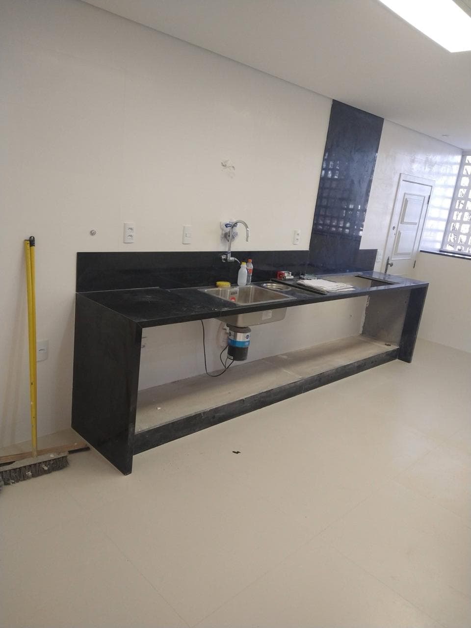 Instalação de granito executada pela Gilberto Construtor